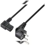 Sygonix SY-5243884 Kaltgeräte Anschlusskabel Schwarz 5.00 m