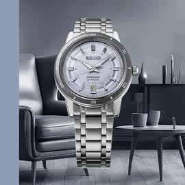Seiko Presage Style 60's Automatik Edelstahl 39,5 mm SRPL73J1
