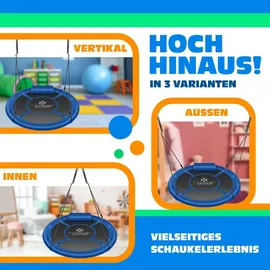 Kesser Schaukel Nestschaukel 120 cm Blau