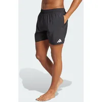 adidas Herren Swim Shorts 5-Inch - black/white XXL