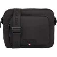 Tommy Hilfiger TH Monotype Mini Messenger Bag Black