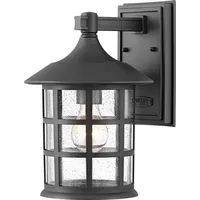 Elstead Lighting Freeport Outdoor Wandleuchte schwarz strukturiert Hinkley HK-FREEPORT2-M-TBK