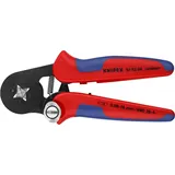 Knipex Selbsteinstellende Crimpzange für Aderendhülsen mit Seiteneinführung mit Mehrkomponenten-Hüllen 180 mm 97 53 04 SB