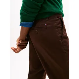 Tommy Hilfiger Denton Essential Chinohose Gerades Bein Braun 33 32