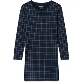 SCHIESSER Nachthemd Fine Interlock Blau 5XL