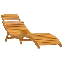 vidaXL Sonnenliege 98 x 59 x 31 cm Akazienholz