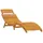 vidaXL Sonnenliege 98 x 59 x 31 cm Akazienholz