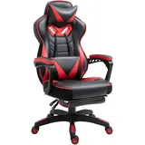 Vinsetto DE921-237RD Gaming Chair schwarz/rot