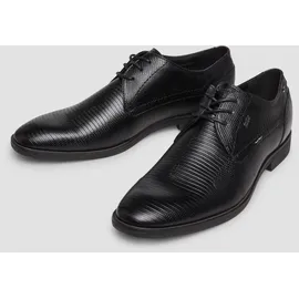 s.Oliver Elegante Schnürer Herren Schwarz 45