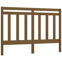 vidaXL Kopfteil Honigbraun 141x4x100 cm Massivholz Kiefer 817788