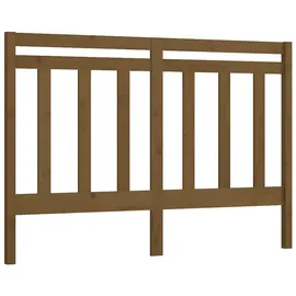 vidaXL Kopfteil Honigbraun 141x4x100 cm Massivholz Kiefer 817788