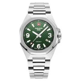 Swiss Alpine Military Herren Uhr Analog Quarz 7005.1134SAM Edelstahl
