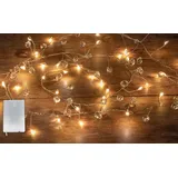 formano Bollweg Lichterkette 120cm mit 40 Acryl-Kugeln mit LED-Lämpchen