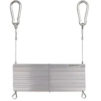 safetysteps Rettungsleiter Kletterfix KF-Modul-N mit Karabinerhaken Länge 4m