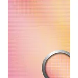 WallFace Wandpaneel Wallface 27376 M-Style HOLLYWOOD pink orange 2 St. 98 x 98 cm