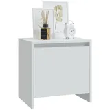 vidaXL Nachtschrank 2 Stk. 45 x 34 x 44,5 cm Weiß