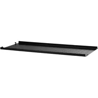 String Regalsystem 78 x 30 cm Schwarz