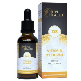Nuvi Health Vitamin D3 5000 I.E Tropfen 50 ml
