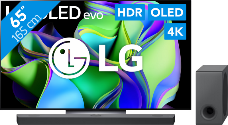 LG OLED65C37LA (2023) + Soundbar