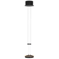 LED Hängeleuchte, dimmbar, Höhenverstellbar, schwarz, H 90cm