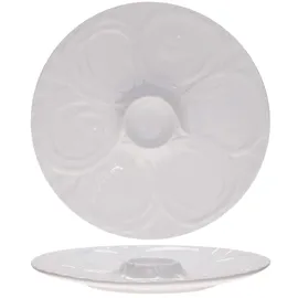 Cosy & Trendy Essteller 29 cm Weiß 6er Set