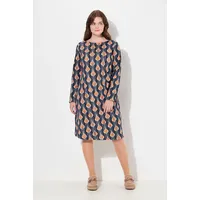 Ulla Popken Midikleid Schwarz 54/56
