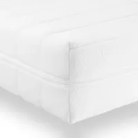 Ergonomische Matratze - Matratze 70x200, 7 Zonen Kaltschaummatratze, 2in1 Matratzen Härtegrad H3, Waschbarer Bezug, Bequeme Kaltschaummatratze 70x... - Weiß
