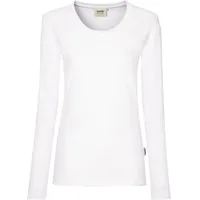 Hakro Damen Longsleeve Mikralinar® weiß, XL