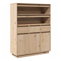VidaXL Highboard 89x34x116,5 cm Massivholz Kiefer