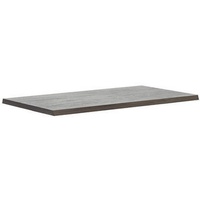Waldwelt Tischplatte, Grau, Eichefarben - 100x6x190 cm,