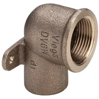 Viega Wandscheibe 15 mm x 1/2" Rp, Rotguss