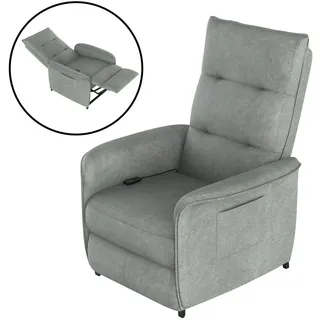 [en.casa] Sessel Savukoski 102x58x81cm Dunkelgrau