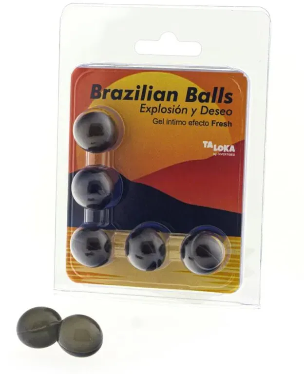TALOKA - 5 BRASILIANISCHE KUGELN, FRISCHER EFFEKT, AUFREGENDES GEL