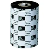 Zebra Technologies Zebra Beschriftungsband, 2300 Wax 12er-Pack (11 cm, Schwarz)