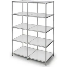 Floordirekt Concept Epure MK-015 Standregal 78 x 40 x 118 cm Weiß