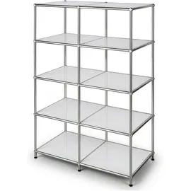 Floordirekt Concept Epure MK-015 Standregal 78 x 40 x 118 cm Weiß