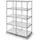 Floordirekt Concept Epure MK-015 Standregal 78 x 40 x 118 cm Weiß