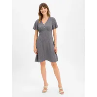 Zero Minikleid mit Print Braun/Cream 44
