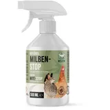 AniForte Milbenspray Hühner & Geflügel 500ml - gegen Milben & Parasiten, Milben Stop, Milbenmittel als Umgebungsspray & Kontaktspray, zur Vorbeugung & bei akutem Befall