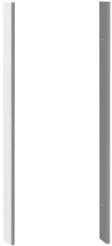 emco Einbau-Set prime Slim Halbeinbau Glas weiss matt,949700047 949700047