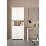 INOSIGN »Sign Aktenregal, Bücherregal, Standregal,«, Merkzweckschrank, 2 Fächer, 4 Einlegeböden, Breite/Höhe 80/200 cm