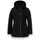 District Winterjacke Workout mit Kapuze (Mantel, wasserabweisend) schwarz Damen schwarz 38