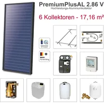 solarbayer� Solarbayer PremiumPlusAL Solarpaket 6 Stock Bruttofläche 17,16 m2 vertikal
