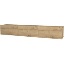 moebel17 Damla TV-Lowboard 180x29,5x29,5 cm Eiche Saphir Holz