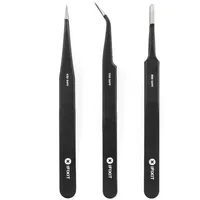 ifixit Precision Tweezer Set PRO schwarz