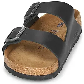 Birkenstock Arizona Weichbettung Naturleder geölt schwarz 42