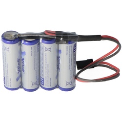 Empfänger Pack AA 4er Reihe 4,8/2700 mit dem Graupner Stecker für den Empfänger