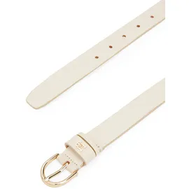 Tommy Hilfiger Damengürtel Leder 2,5 cm breit Gelb 70