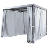 Sunfun Cannes Pavillon-Seitenwände  (Weiß, Komplett-Set für Sunfun Pavillon Cannes 3 x 3 m)