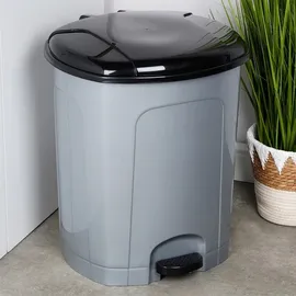 holity Tretmülleimer 50 l Grau